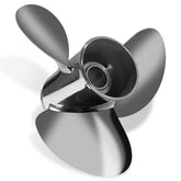 Stainless Steel Outboard Propeller fit Mercury Engines 40-140HP 15 Spline Tooth,RH
